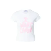 Juicy Couture Majica I WANT CANDY roza/bela