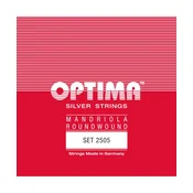 Strune za Mandriola Optima set 660.380