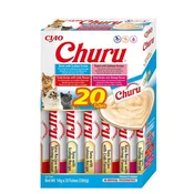shumee INABA CAT CHURU VARIETIES TUNA SEAFOOD 20x14g (EU125)