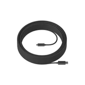 Kabel Logitech Strong USB Cable, USB 3.1, 10m, grafitna barva (939-001799)