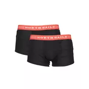 NORTH SAILS Muški donji veš set 2 para NS01UTR03_NERO_BLACK, Crni