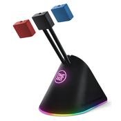 FragON FragON Citadel RGB Mouse Bungee - držalo za miškin kabel s 3 barvnimi sponkami (črno), (20913313)