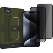 Hofi HOFI PROTIVOHUNSKO STEKLO PRO+ 2-PAKET ZASEBNOSTI ZA IPHONE 16 PRO