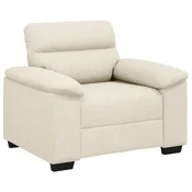 Vidaxl Kavč fotelj 100x81x84 cm laneno platno