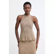 Twinset bluza ženska z lanom