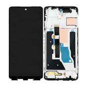 Infinix Note 30 VIP - LCD zaslon + steklo na dotik + okvir (Magic Black) TFT