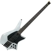 HILS Guitars HNB4 NEXT Satin Silver Headless Bass Guitar