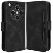 GS Preklopni ovitek za Oppo Find X8 Pro, reža za kartico, črn