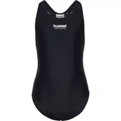Hummel Športna kopalna moda JR Solid črna/bela