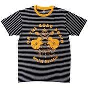 Willie Nelson On The Road Again (Ringer) Black & White L Majica