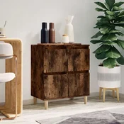 Vidaxl vidaXL Predalnik, dimljen hrast, 60x35x70 cm, material na osnovi lesa
