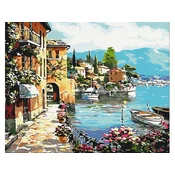 Astra Slikarstvo po številkah POČITNICE, na okvirju, 40x50cm, 801022908