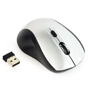 MUSW-4B-02-BS Gembird Bezicni mis 2.4GH opticki USB 1600Dpi black/silver