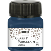 Kreul Chalky Steklena barva 20 ml Navy Blue