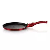 Berlingerhaus Ponev za palačinke z marmornato površino 25 cm Burgundy Metallic Line BH-1272