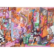 Ravensburger - Puzzle Študentski dnevi - 500 kosov