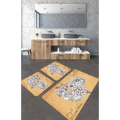 Lessentiel Maison Set 3 prostirke za kupatilo Šareni