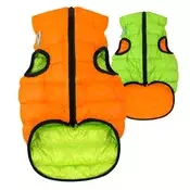 AiryVest jopič za pse - ORANŽNA-ZELENA M 45