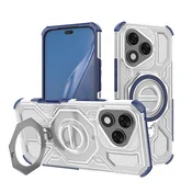 Hibridna maska Carbon Shield Pro za Honor 400 Lite - blue transparent