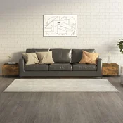Stolici za kavu s metalnim nogama 2 kom boja hrasta 50x50x40 cm