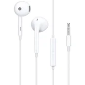 Oppo Žične ušesne slušalke z 3,5-mm priključkom Oppo MH156, v razsutem stanju, bele