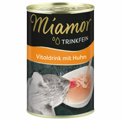 6x135ml Miamor Trinkfein vitalni napitek za mačke