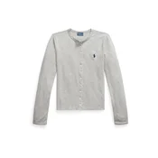 Polo Ralph Lauren Pletena jopa pegasto siva