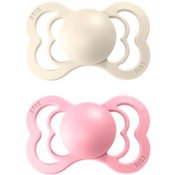 bibs® ortodontska duda supreme latex ivory & baby pink