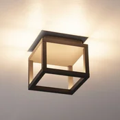 SLV Quadrulo LED zunanja stropna svetilka indir. antracit - Sodobni - Kovina