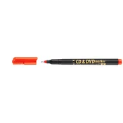 Permanentni marker za CD/DVD, 0,5 mm, ICO, rdeč