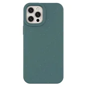 HURTEL Eco Case etui za iPhone 12 Pro Max silikonski ovitek ohišje za telefon zeleno