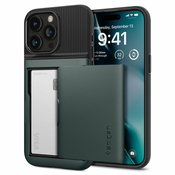 Spigen Slim Armor CS, abyss green - iPhone 15 Pro (ACS06731)