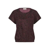 Kaffe Bluza Beathe temno rjava/črna