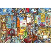 Alipson Puzzle - Puzzle Kapitanova kabina - 1 000 kosov