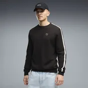PUMA Essentials Elevated Crew Sweatshirt Men, Clothing, Black/Warm White, 4XL