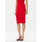 Gaudi Ravno krilo 511FD73005 Rdeča Slim Fit