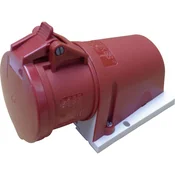 MENNEKES Stenska doza MENNEKES 32 CEETwinContact 32 A 5p rdeča IP44