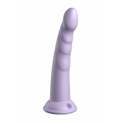 Pipedream Dillio Platinum Slim Seven 7 Platinum Silicone Dildo Purple