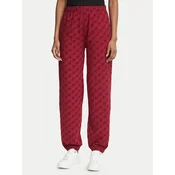 HUGO Spodnji del trenirke Flokky 50566682 Temno rdeča Regular Fit