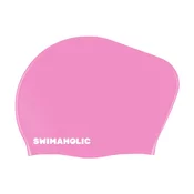 Otroška plavalna kapa za dolge lase swimaholic long hair cap junior