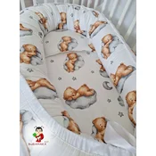 Bubamara037 Gnezdo za bebe medvedici, Bež