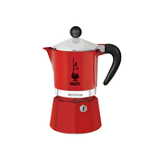 BIALETTI Kafetiera Rainbow Rdeca - Za 3 skodelice