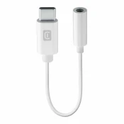 Adapter CELLULARLINE, ACL, USB-C na 3.5mm, Bijeli