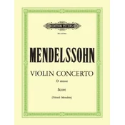 MENDELSSOHN:VIOLIN CONCERTO D-MINOR SCORE