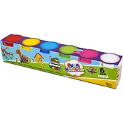 Nova Color Kreativa - Plastelin Maxi 6x130gr - 540386
