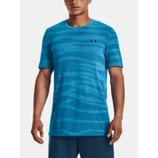 Under Armour T-shirt UA Seamless Wave SS-BLU - Mens