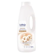 Luksja kremna in mehka pomirjujoča kremna kopel - bombažno mleko in provitamin B5 1500 ml
