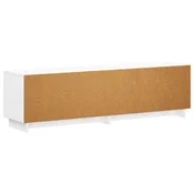 TV stojalo 140 x 34,5 x 40 cm Bela Konstruiran les