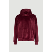 O’NEILL Ženski duks za planinarenje Velour Hoodie Fleece, Bordo
