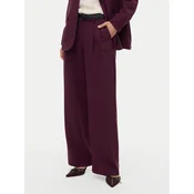 Vero Moda Hlače iz tkanine Michell 10336373 Vijolična Wide Leg